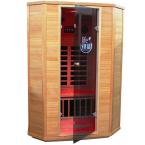 Signature InfraColor 2 Person Sauna with 4 Carbon and 2 Ceramic Heaters Mp3, Tinted Glass and Chromo Therapy