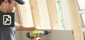We'll guide you through projects from start to finish, with instructions for doing it right, selecting drywall, drywall fasteners and tools to get the job done faster.