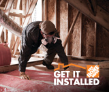 Relax and let The Home Depot professional installation specialists install or replace your insulation. One competitive price covers everything including insulation materials, installation and jobsite clean-up.