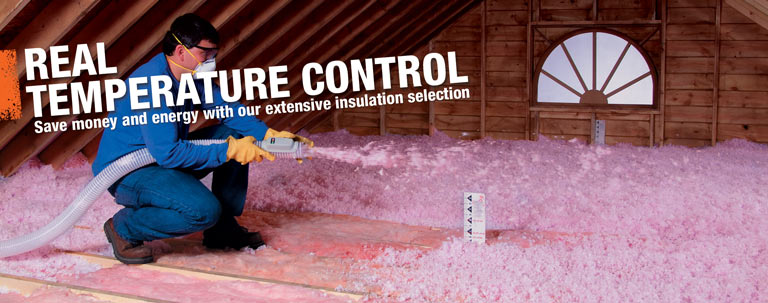 Save money and energy with an extensive insulation selection from The Home Depot.