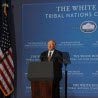 Secretary Salazar speaking at the 2012 White House Tribal Nations Conference