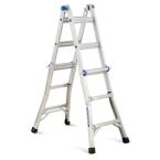 13 ft. Aluminum Telescoping Multi Ladder with 300 lb. Load Capacity (Type IA Duty Rating)