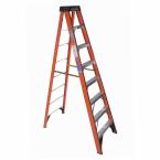 8 ft. Fiberglass Step Ladder 300 lb. Load Capacity (Type IA Duty Rating)