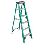 6 ft. Fiberglass Step Ladder 225 lb. Load Capacity ( Type II Duty Rating )