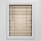 Wheat Aluminum Mini Blind 1 in. Slats (Price Varies By Size)