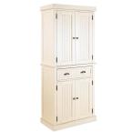 Nantucket White Distressed Finish Pantry