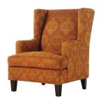 Vincent Garnet 29 in. W Wing Back Chair