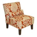 Anita Cinnabar Slipper Chair