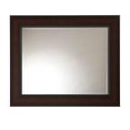 Maracaibo 30 in. x 36 in. Coppered Bronze Framed Wall Mirror