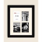4-Opening 5 in. x 7 in. White Matted Picture Frame