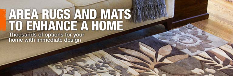 area rugs and mats to enhance a home