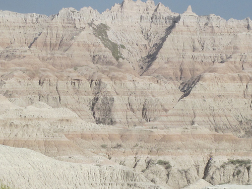Rock Layers in the Badlands