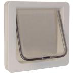 6.25 in. x 6.25 in. Small Pet Flap with Plastic Frame And Rigid Flap
