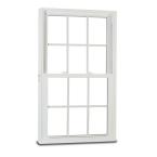 70 Double Hung Buck Windows, 36 in. x 54 in., White, with LowE3 Insulated Glass, Grilles, Argon Gas and Screen