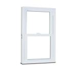 70 Double Hung Buck Windows, 36 in. x 54 in., White, with LowE3 Insulated Glass, Argon Gas and Screen
