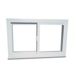 70 Slider Buck Windows, 31 in. x 15 in., White, with LowE Insulated Glass and Screen