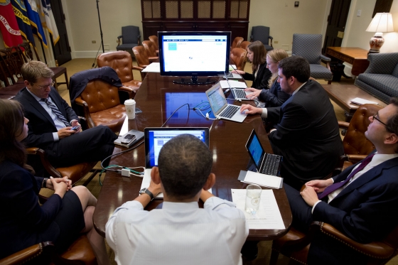 President Obama Participates In A Live Twitter Q&A