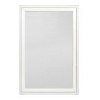 Builders Aluminum Clad Casement, 24 3/4 in. x 36 3/4 in., Right Hand, White with LowE Glass and Screen