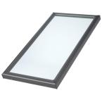 22-1/2 in. x 46-1/2 in. Fixed Curb-Mounted Skylight with Tempered LowE3 Glass