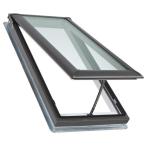 21 in. x 45-1/2 in. Venting Deck-Mount Skylight with Tempered LowE3 Glass
