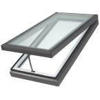 22-1/2 in. x 22-1/2 in. Venting Manual Curb-Mounted Skylight with Laminated Glazing