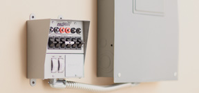 Transfer power from your electrical box to a generator safely with an automatic or manual transfer switch.      