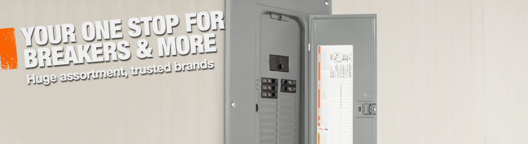 The Home Depot is your one stop for a huge assortment of breakers by trusted brands.