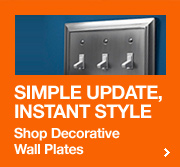 Decorative wall plates are a simple way to add instant style to any room.
