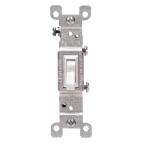 15-Amp Single-Pole Switch (10-Pack) - White