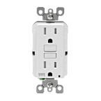 Smartlock Pro 15-Amp Weather Resistant/Tamper Resistant GFCI Outlet - White