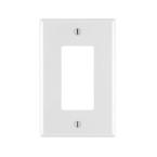 1 Gang Midway Wall Plate - White