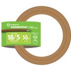 50 ft. Brown 18-5 Thermostat Wire