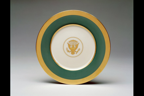 Truman China Dinner Plate