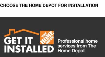 Home security systems installed by  professionals at The Home Depot