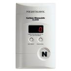 Carbon Monoxide Alarm Plug-In with Digital Display 9-Volt Backup