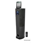 600 Watt Digital 2.1 Channel Home Theater Tower with Docking Station for iPod/iPhone/iPad - Black Color