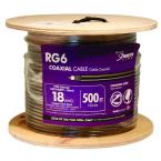 500 ft. RG6U Quad Shield Coaxial Cable, Black