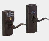 Home automation programmable exterior door locks