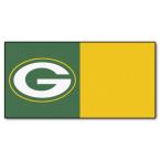 Green Bay Packers 18 in. x 18 in. Carpet Tile (45 sq. ft./case)