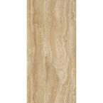 TrafficMaster Allure 12 in. x 24 in. Ivory Travertine Vinyl Plank Flooring (24 sq. ft. /case)