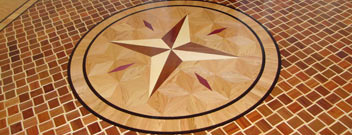 Add Beauty & Value To Your Home With Hand-Crafted Hardwood Floor Medallions