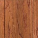 Hand Scraped Oak Gunstock 3/8 in.Thick x 3-1/2 in.Widex35-1/2 in. Length Click Lock Hardwood Flooring(20.71 sq.ft./case)