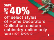 Save up to 40% on HDC Cabinetry