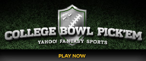 Play Yahoo! Sports College Bowl Pick'em