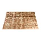 18 in. x 24 in. Traditional 1 Bermuda Bronze Decorative Wall Tile