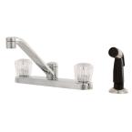 2-Handle Kitchen Faucet in Chrome