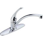 Foundations Single-Handle Kitchen Faucet in Chrome