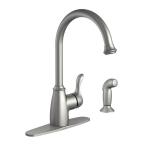 Finley Single-Handle Side Sprayer Kitchen Faucet in Spot Resist Stainless