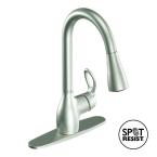 Kleo Single-Handle Pull-Down Sprayer Kitchen Faucet in Spot Resist Stainless