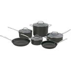 Chef's Classic Non-Stick Hard Anodized 10-Piece Cookware Set